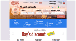 Desktop Screenshot of kvart-hotel.com